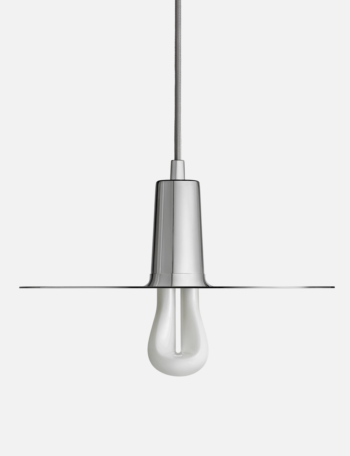 Drop Hat Lamp Shade Set with Plumen 002 LED Bulb