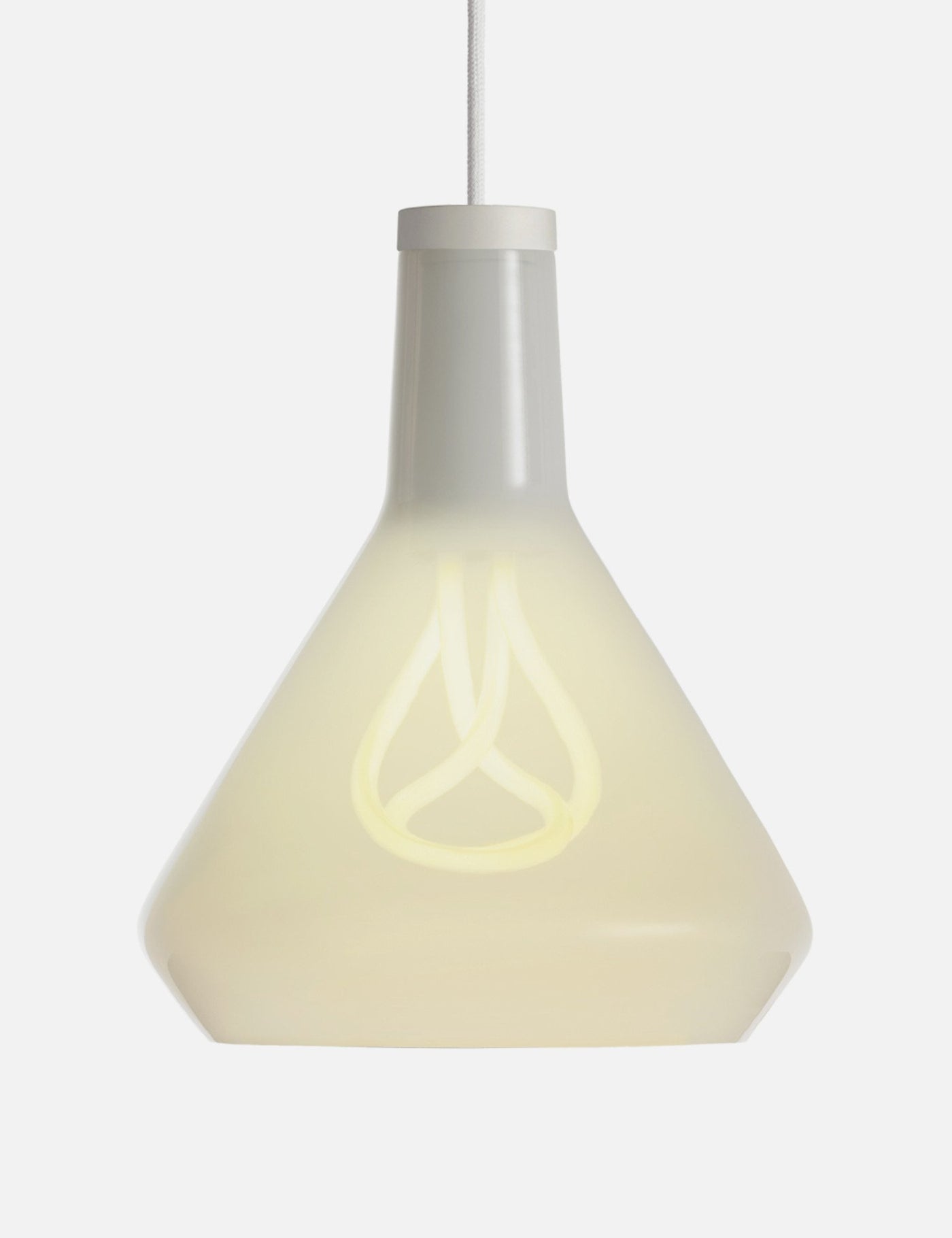 Drop Top Lamp Shade Set with Plumen 001 Bulb
