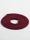 Fabric Cable Burgundy