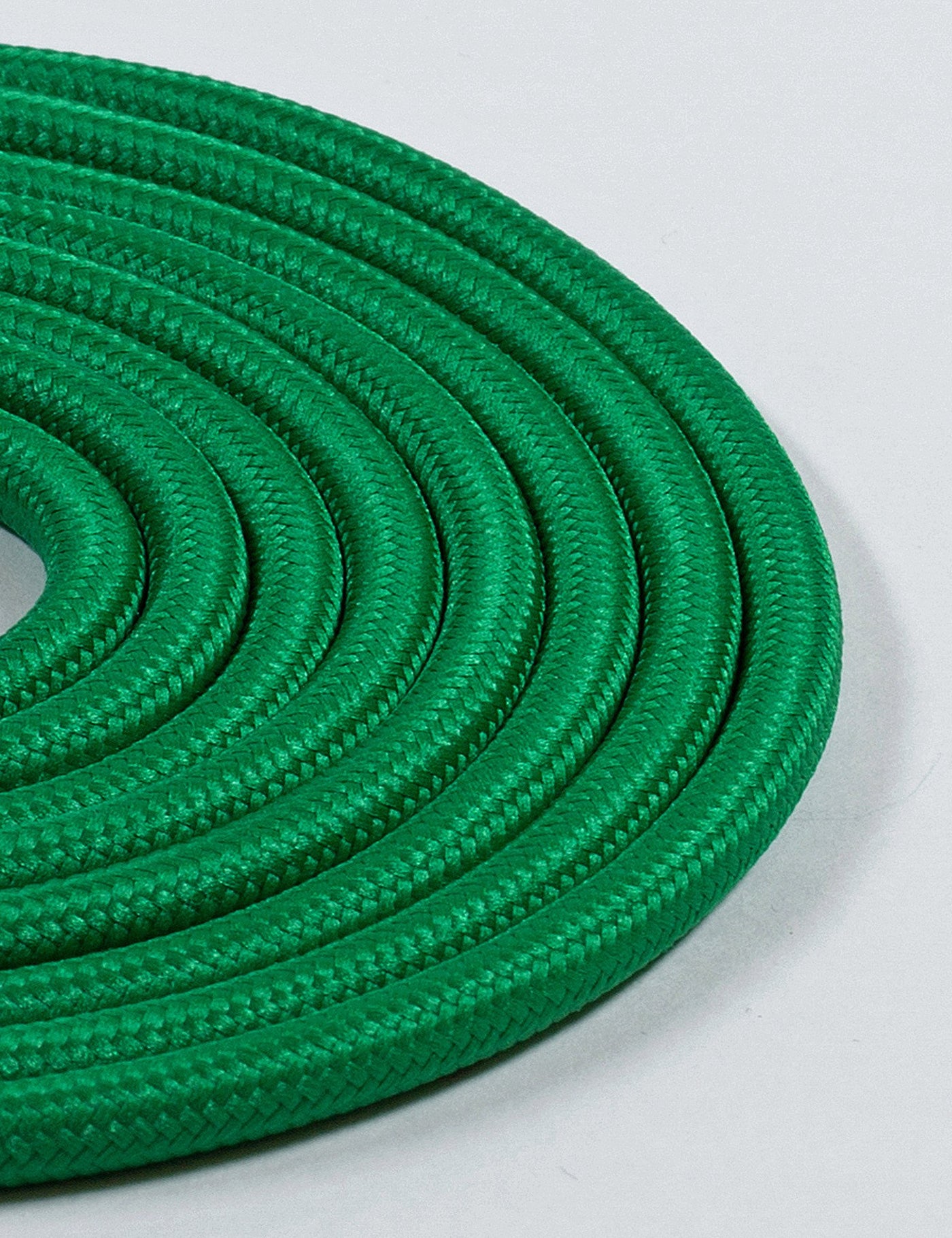 Fabric Cable Pea Green