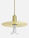 Drop Hat Lamp Shade Set with Plumen 001 Bulb