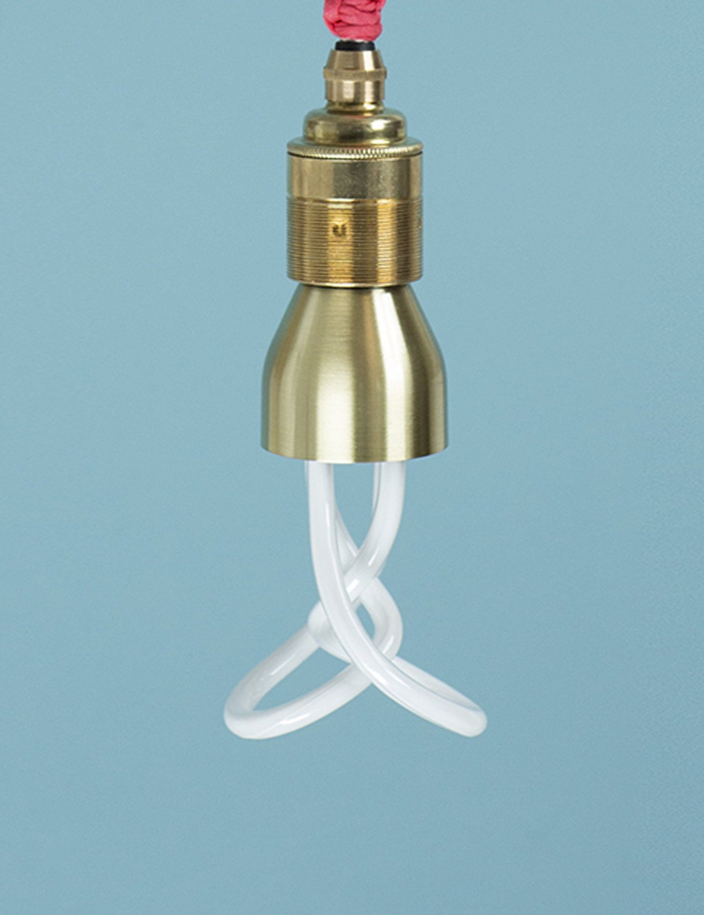 Gold Finish Lamp Holder By Factorylux